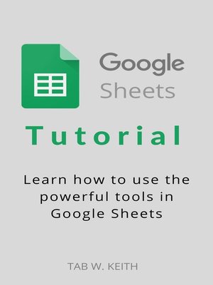 cover image of Google Sheets Tutorial